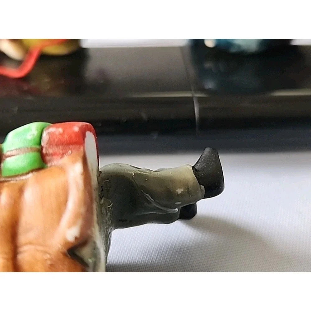 VTG Heritage Collection Christmas At‎ The Park Set Of 3 Handpainted Figurines